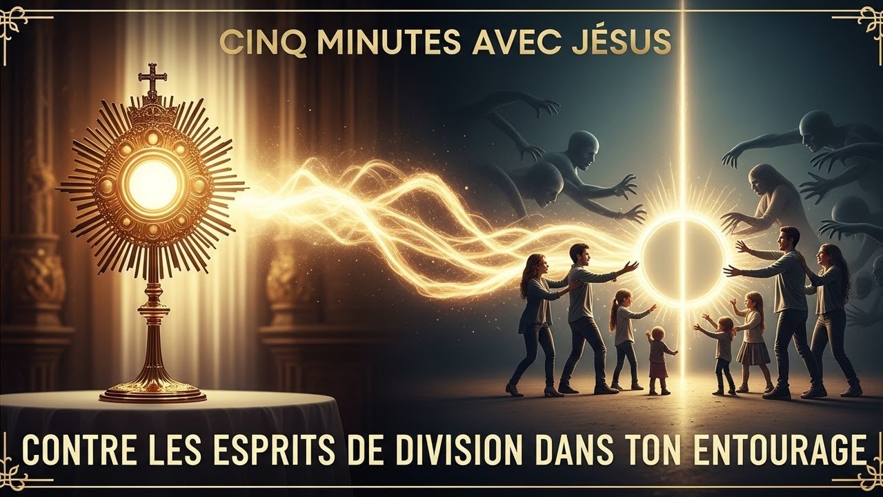Cinq Minutes avec Jésus au Saint-Sacrement : Contre les Esprits de Division dans ton Entourage