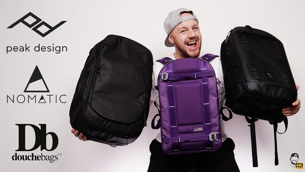 🎒 Nejlepší Foto/Video Batoh? Porovnání Peak Design vs. Db Journey vs. Nomatic [4K]