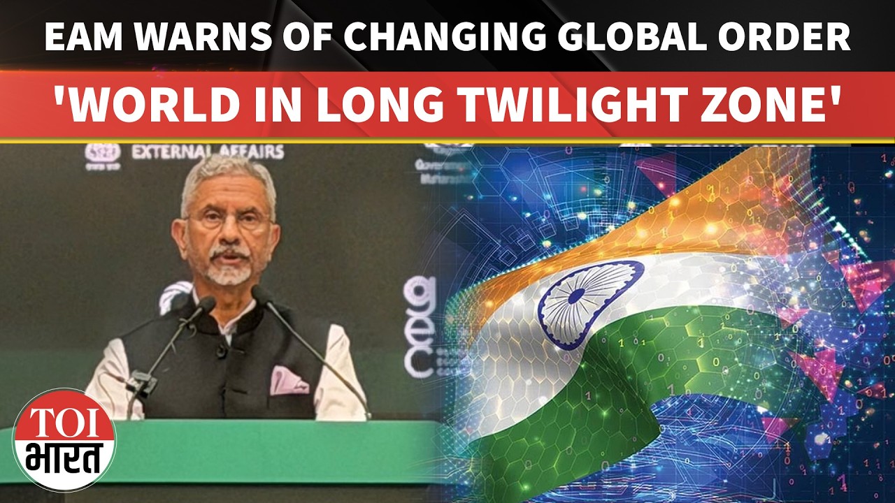 Jaishankar Warns Of Turbulent Era, Outlines India&rsquo;s Strategic Global Push From Position Of Strength