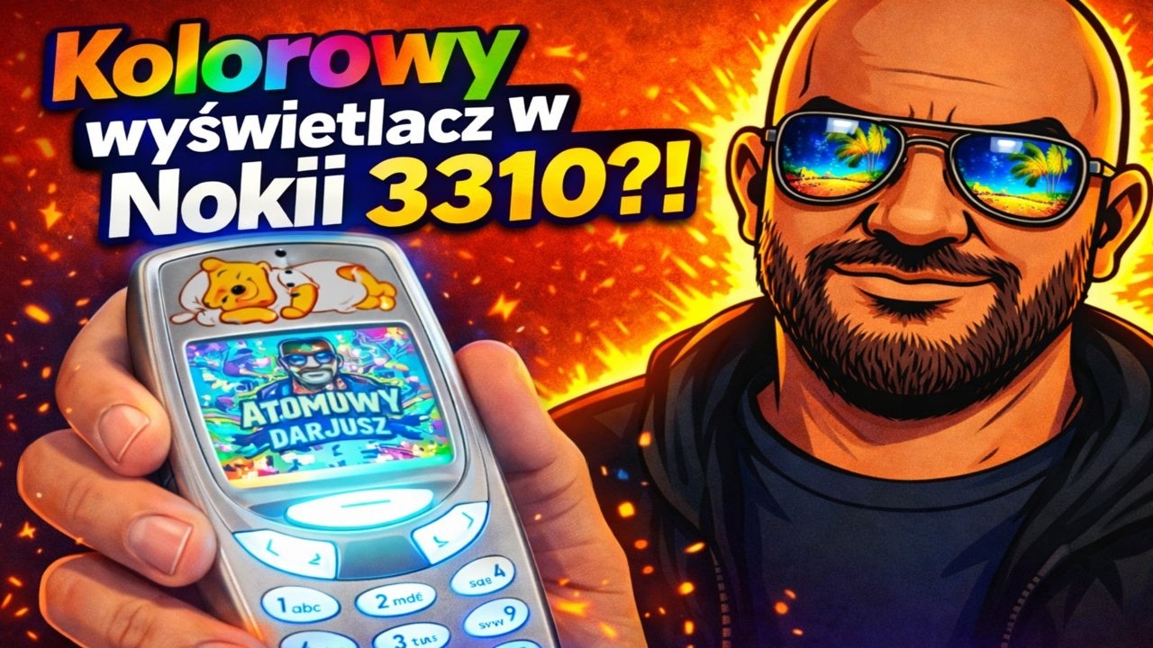 Nokia 3310 i kolorowy wyświetlacz?! Zr&oacute;b to sam! Retro DIY