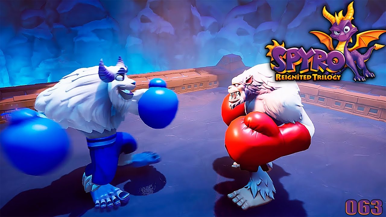 Spyro Reignited Trilogy [063] Yeti Boxen & Katzen Hockey [Deutsch] Let's Play Spyro
