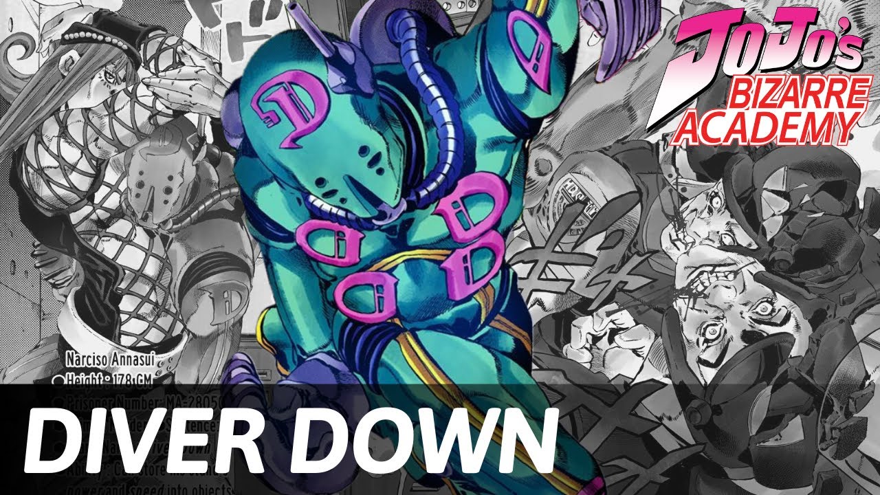 DIVER DOWN - ANALISI STAND - JOJO'S BIZARRE ACADEMY #17