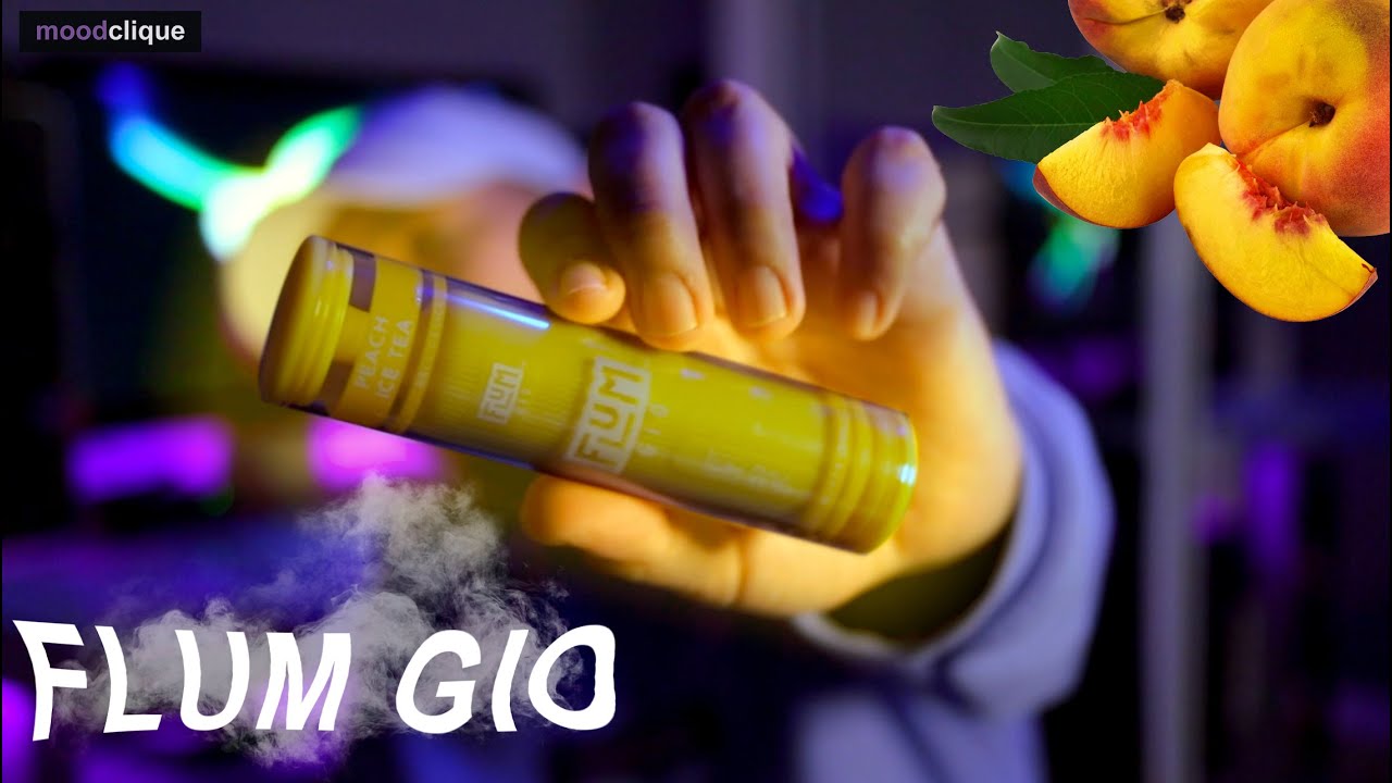 Quick FLUM FLOAT vape Peach Ice Unboxing & Sesh