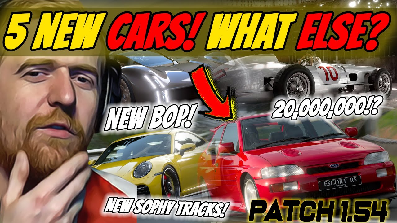 🤔 5 NEW Cars... INSANE Engine SWAPS...NEW Sophy Tracks... and MORE Patch 1.54! || Gran Turismo 7