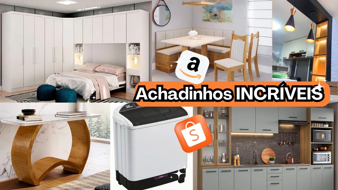 PRODUTOS GENIAIS DA SHOPEE QUE FACILITAM SUA VIDA! Achadinhos Surpreendentes! ⚡