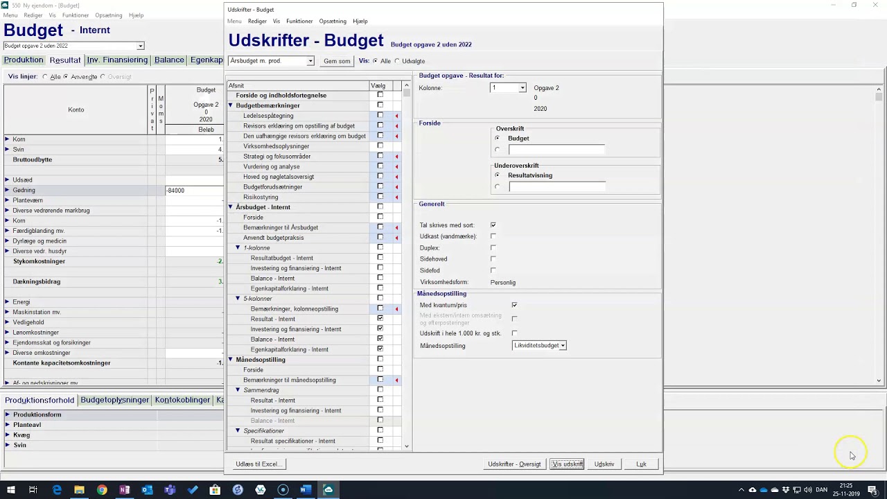 19 Udskrifter