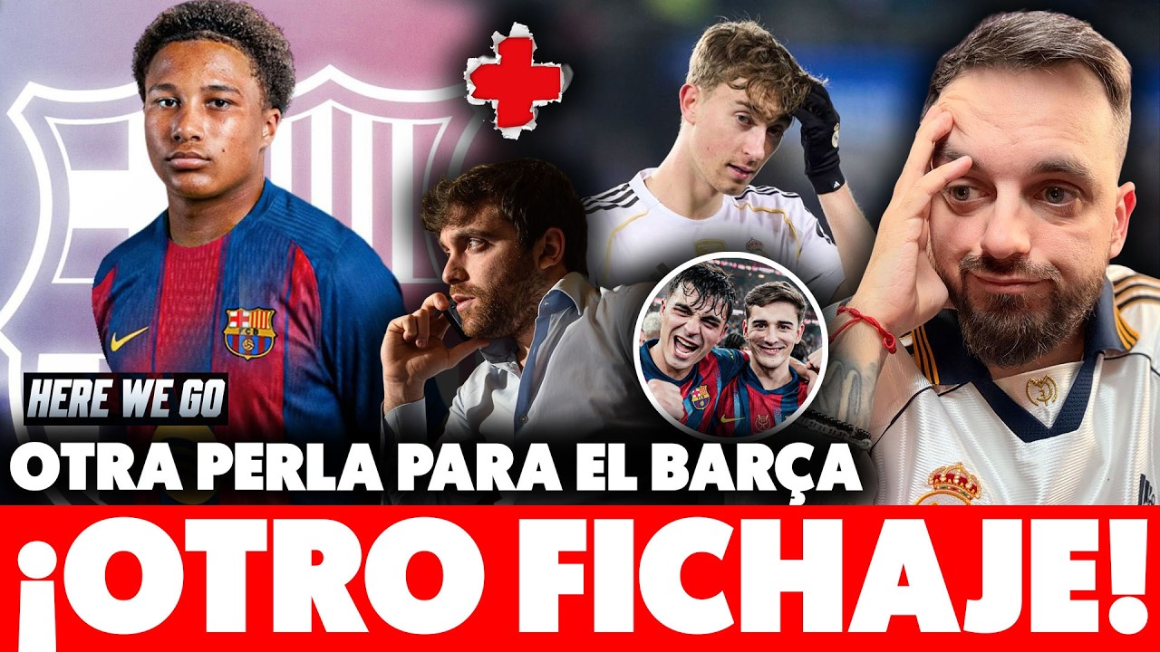 💥¡¡OTRO FICHAJE DEL BARÇA!! BASTA YA, ¿NO? · HUIJSEN LESIONADO · PEDRI, GAVI y MILITAO MUY CERCA
