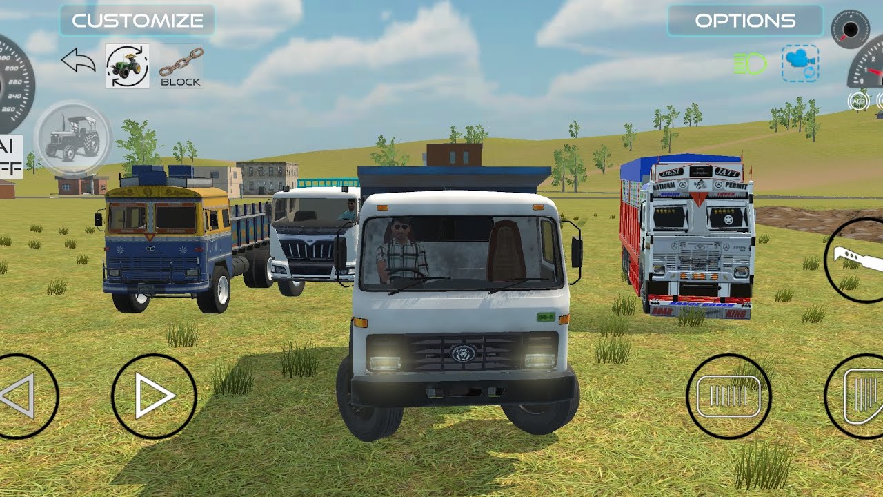 Indian Truck Simulator Gameplay | Best Desi Truck Driving Game | Heavy Vehicle Simulation 