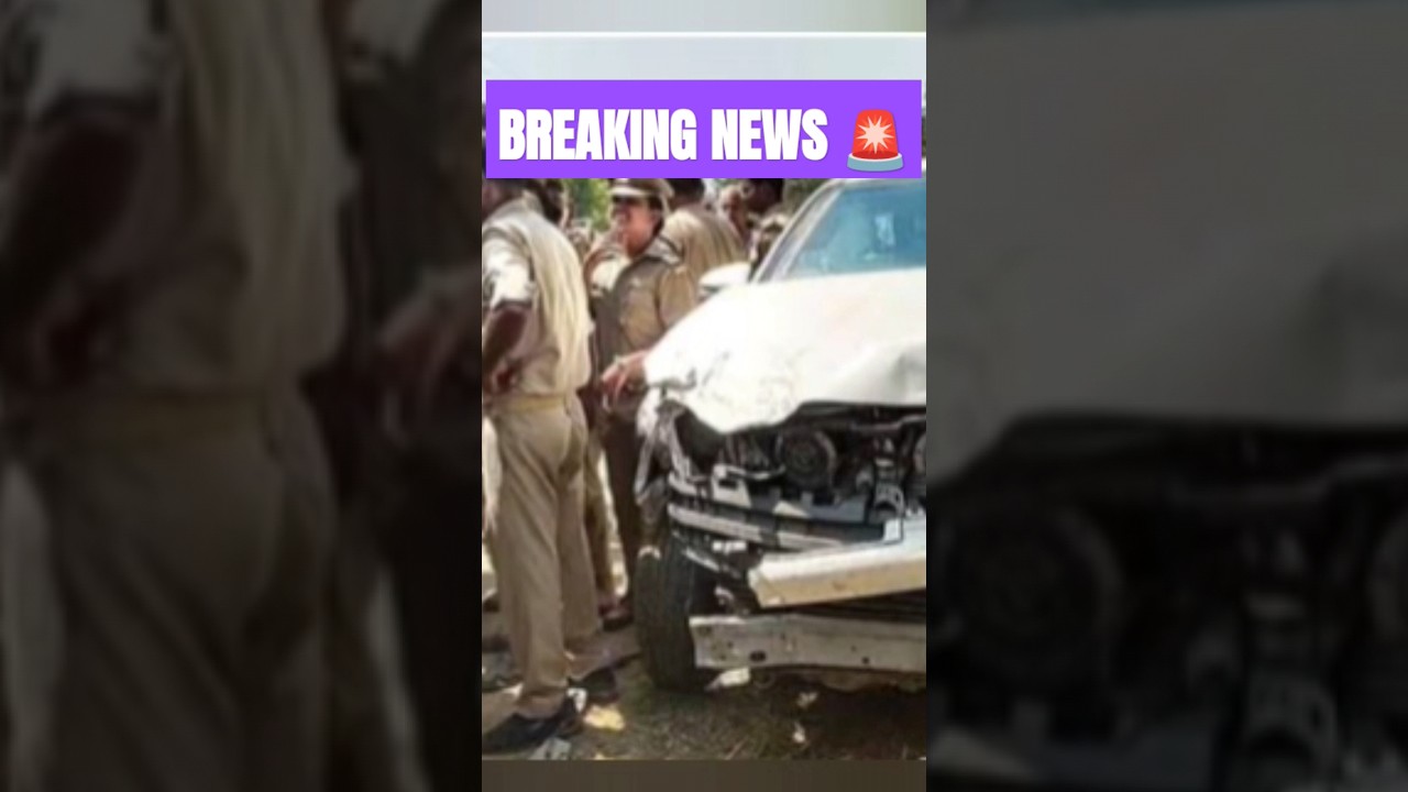 Karanbhushan Singh accident 😭 gonda news | Brijbhushaan Sharan Singh accident news #breakingnews