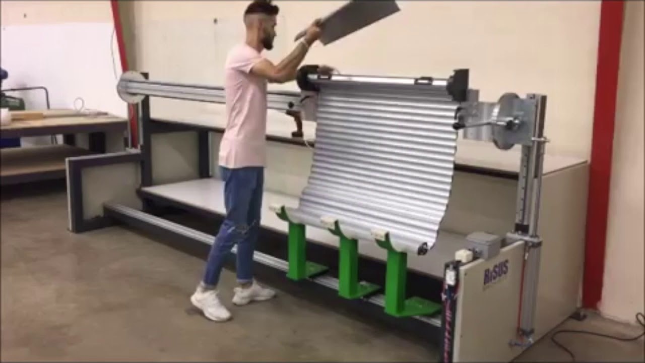 RISUS RSM-3060 ROLLER SHUTTER ASSEMBLY TABLE