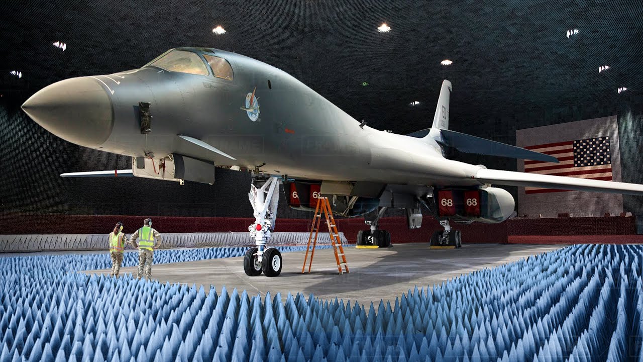 US Air Force Testing its Most Feared Bomber Inside Giant Secret Room