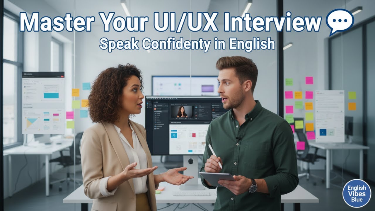 UI/UX Design Interview English Guide 🎨 | Talk About Projects, Tools, and Creativity
