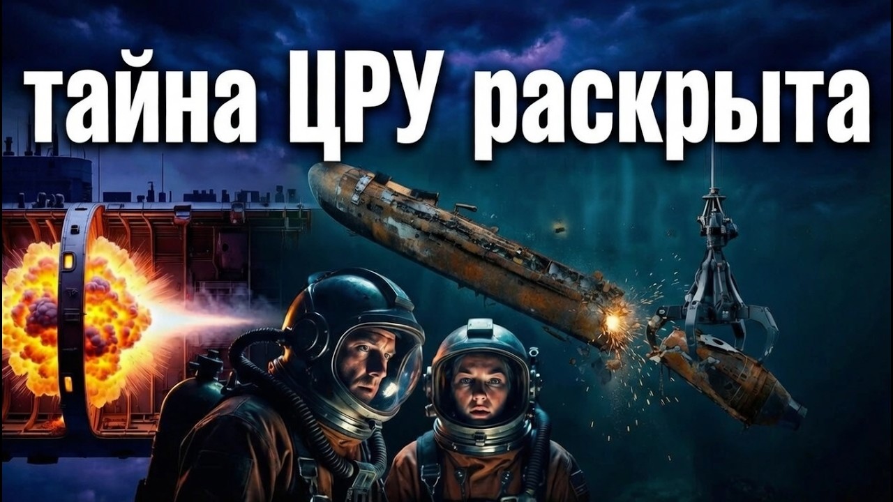 Поднять подлодку с 5 км глубины. Как ЦРУ это почти провернуло в 1974-м.