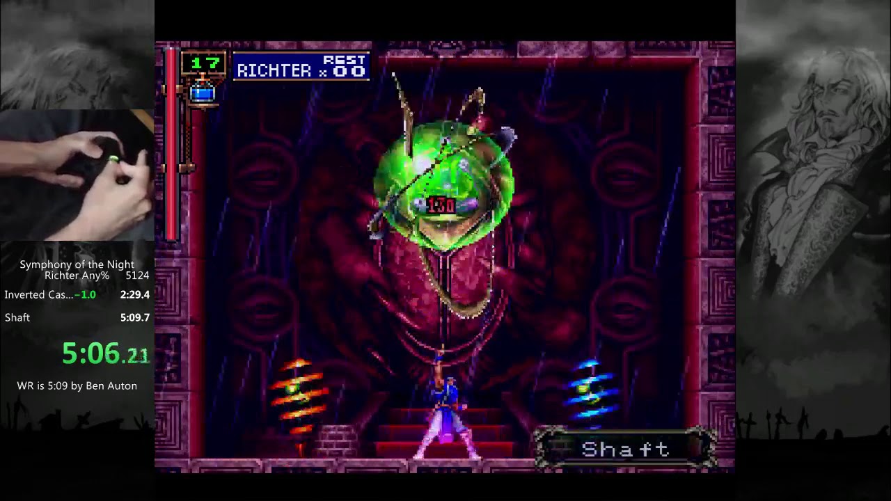 Castlevania: Symphony of the Night - Richter Speedrun in 5:08