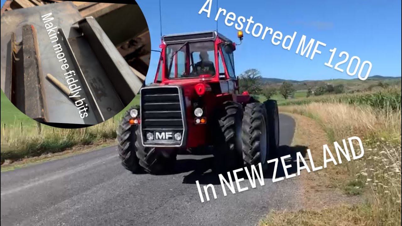 Занят работой над MASSEY DAVE, созданием новых сложных деталей и видео из Новой Зеландии.