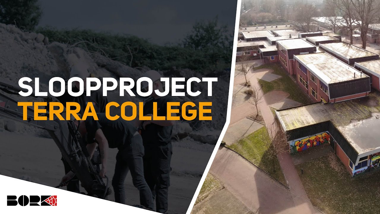 Sloop Terra College Emmen door Bork Sloopwerken BV