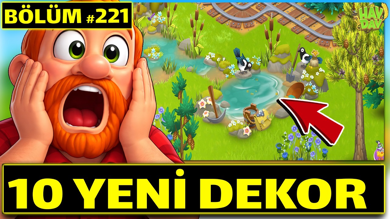 🔥 HAY DAY’E GELEBİLECEK 10 YENİ DEKOR! 😱 Bunları İlk Kez Görüyorsunuz!