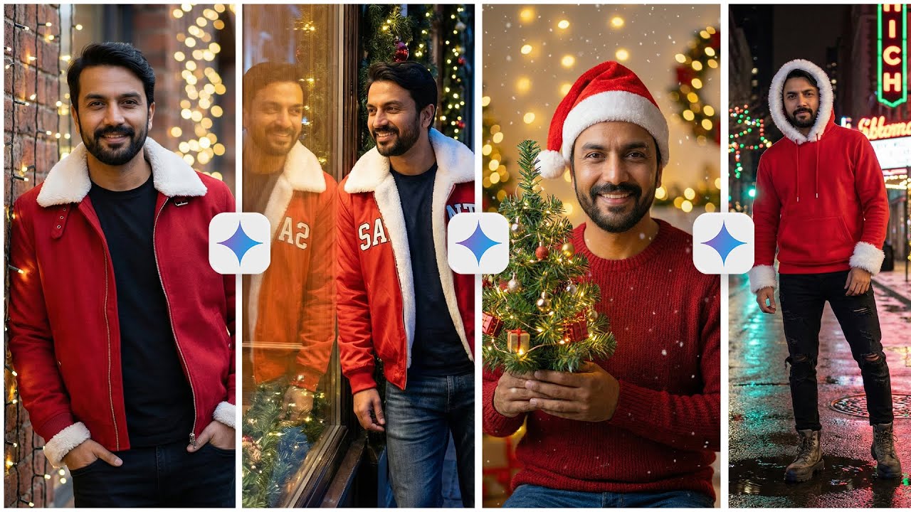 Instagram Trending Christmas AI Photo Prompts | Christmas Prompts for Boys #ChristmasPrompts