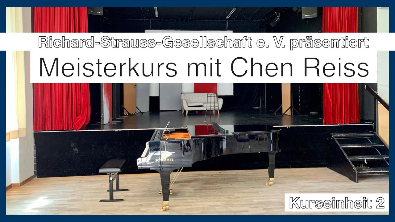 Meisterkurs Chen Reiss (2. Kurseinheit)