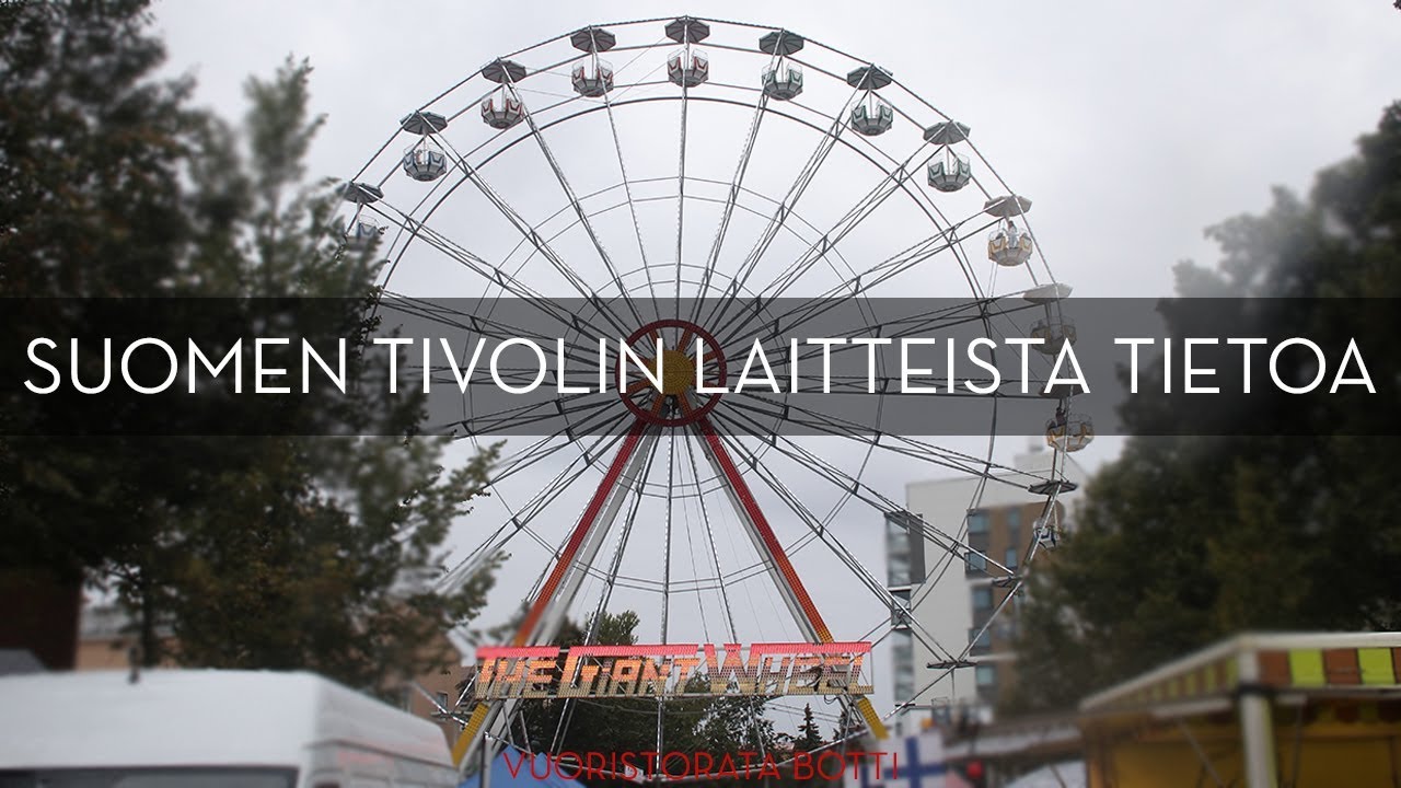 Suomen Tivoli laitteista -tietoa