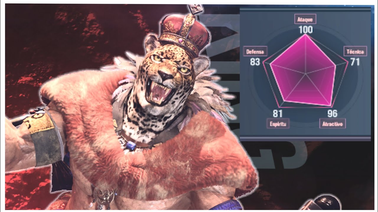 This is how a King with 100 attack plays.