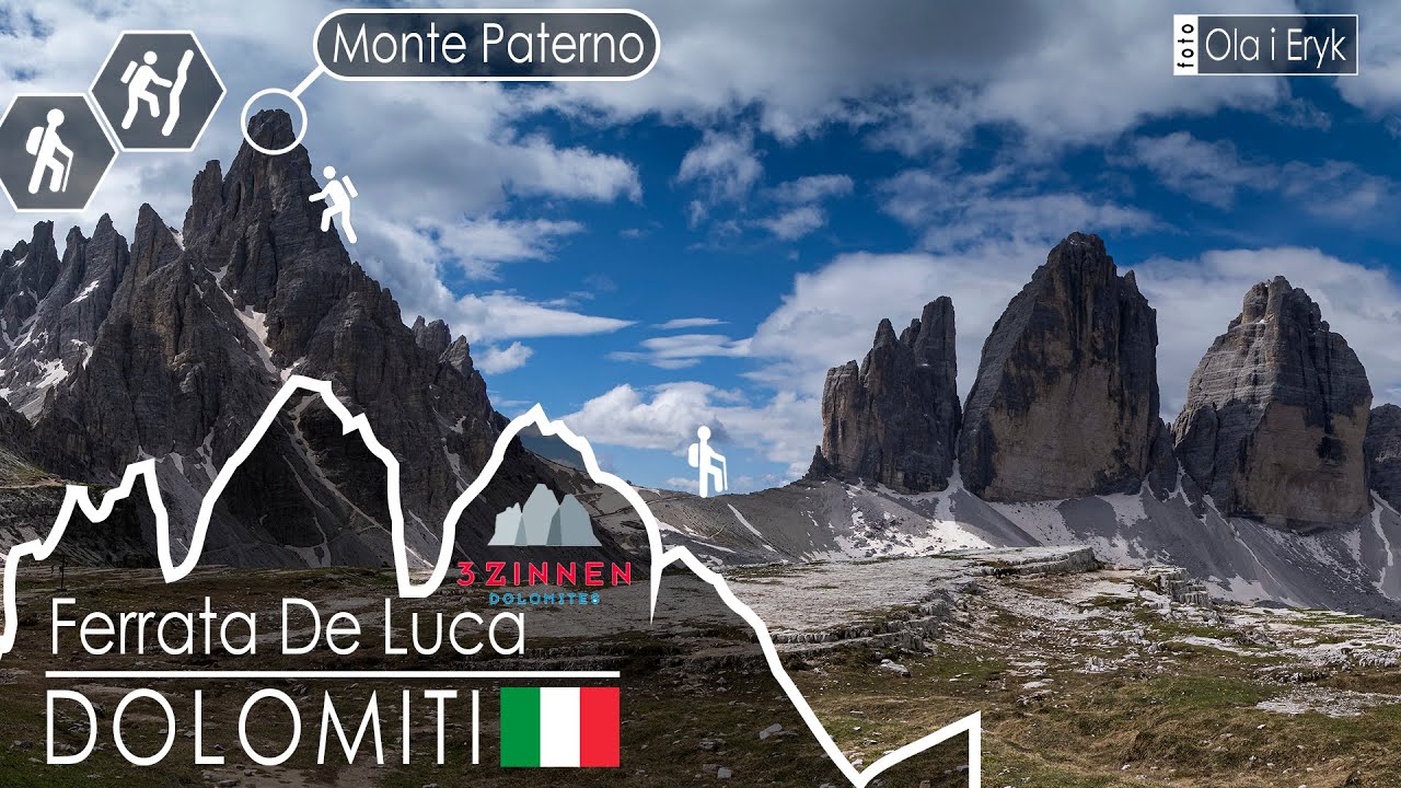 Monte Paterno via ferrata - Ferrata Innerkofler De-Luca