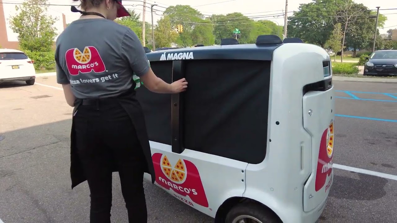 Marco’s Pizza – Collaboration with Magna on Last-Mile Delivery Services