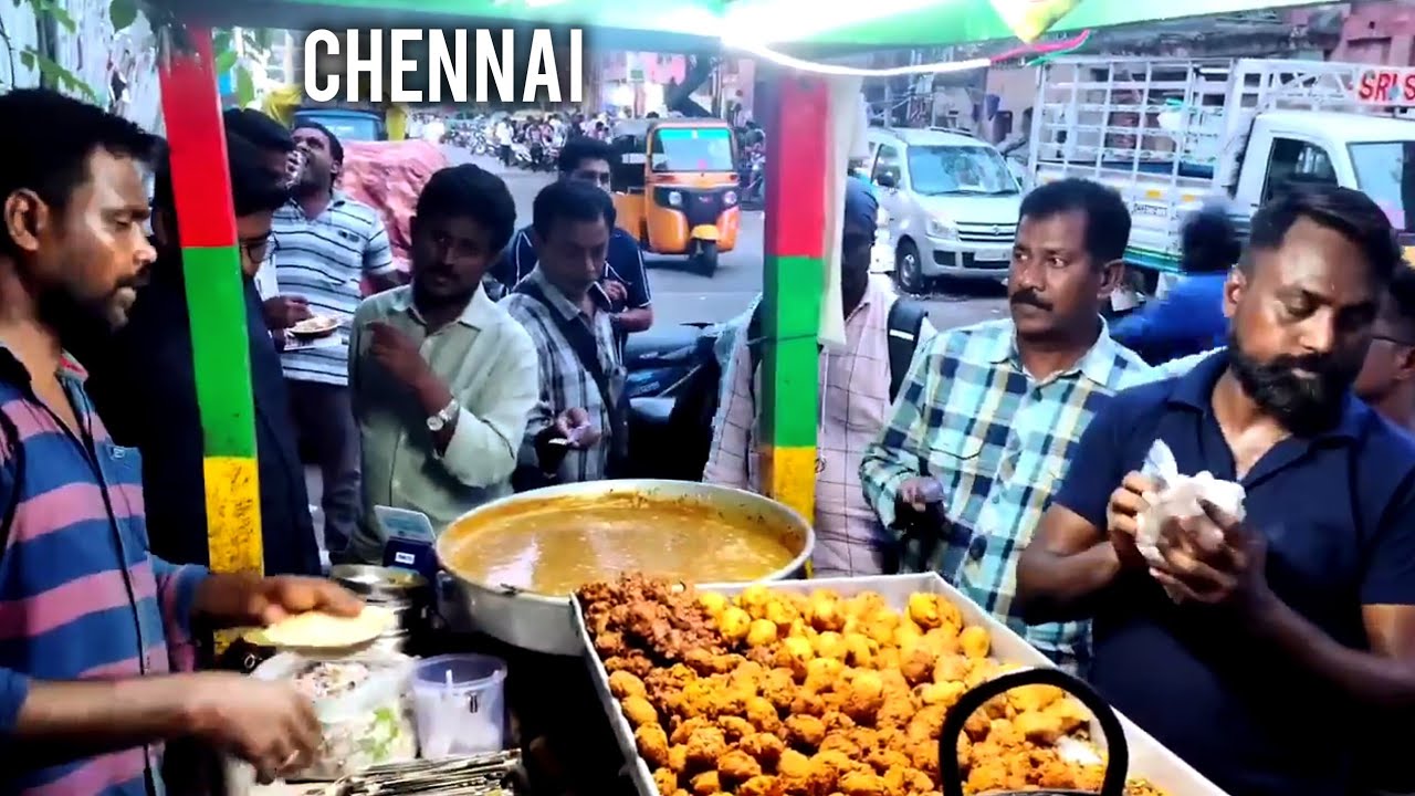 Must Try Top Chennai Street Foods | Ghee Utappam | Burma Atho Kadai | Indian Street Food #chennai 