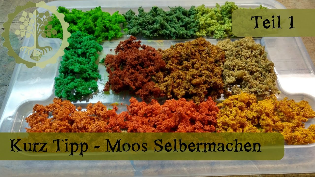 Kurz Tipp Nr.1 - Moos selbermachen