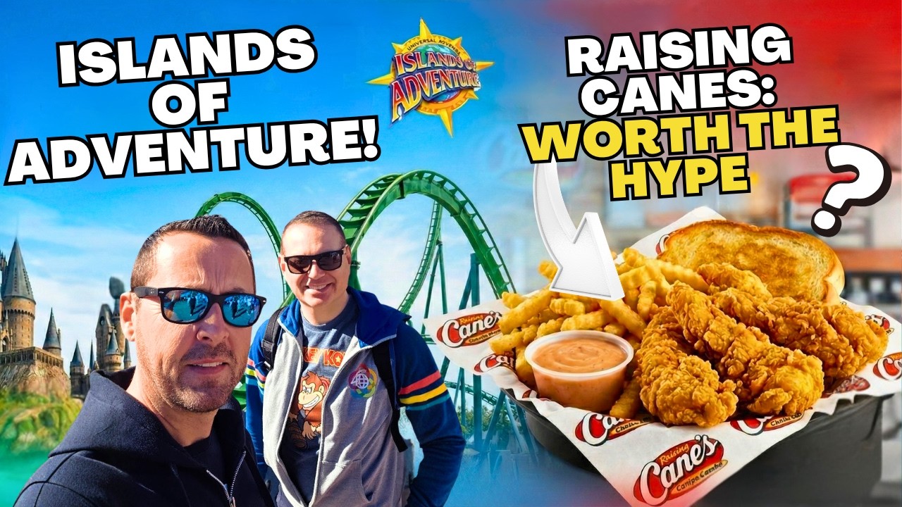 UNIVERSAL Islands of Adventure Jan 2026 | Raising Cane’s HYPE ? | Walt Disney World Vlogs