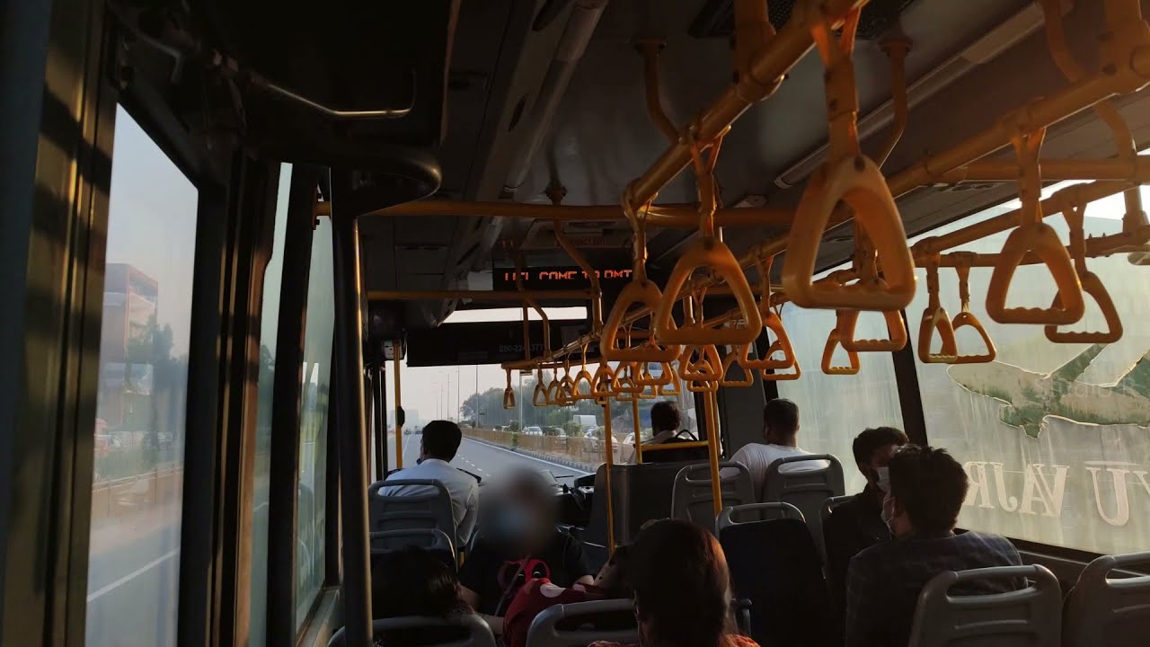 Bengaluru International airport to Cantonment Station | BMTC VAYU VAJRA Airport shuttle ride