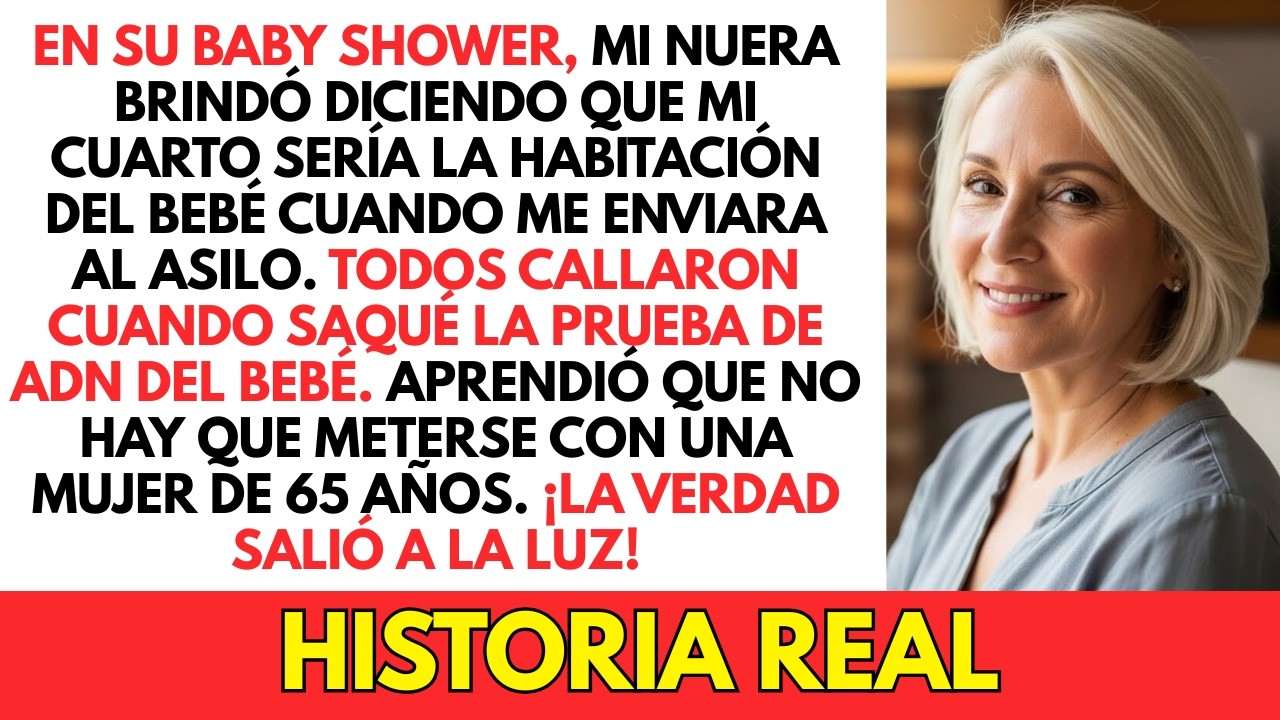 En Su Baby Shower Mi Nuera Brindó Diciendo: 