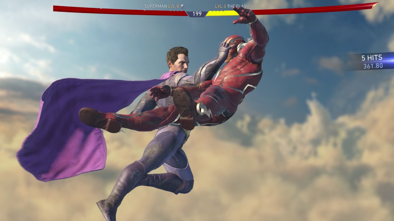 Injustice 2 - Superman Vs The Flash - Very Hard Mode | PS4