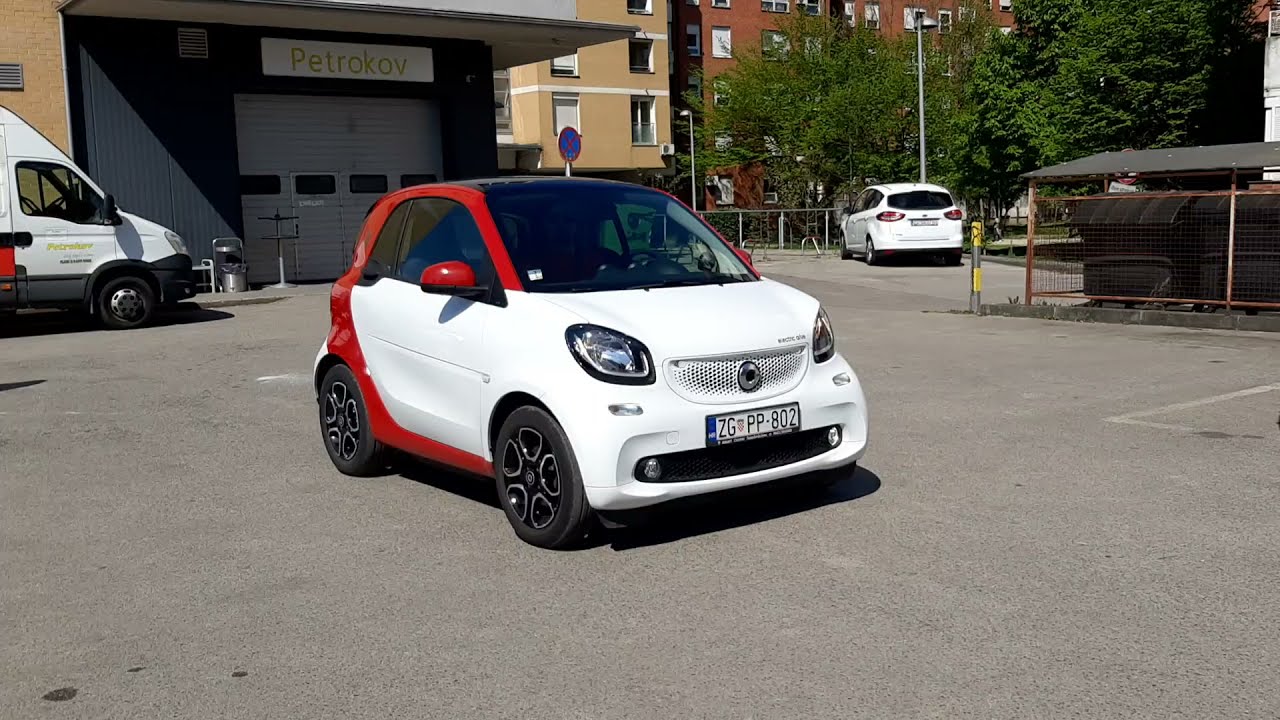Smart Fortwo (3rd gen) turning radius