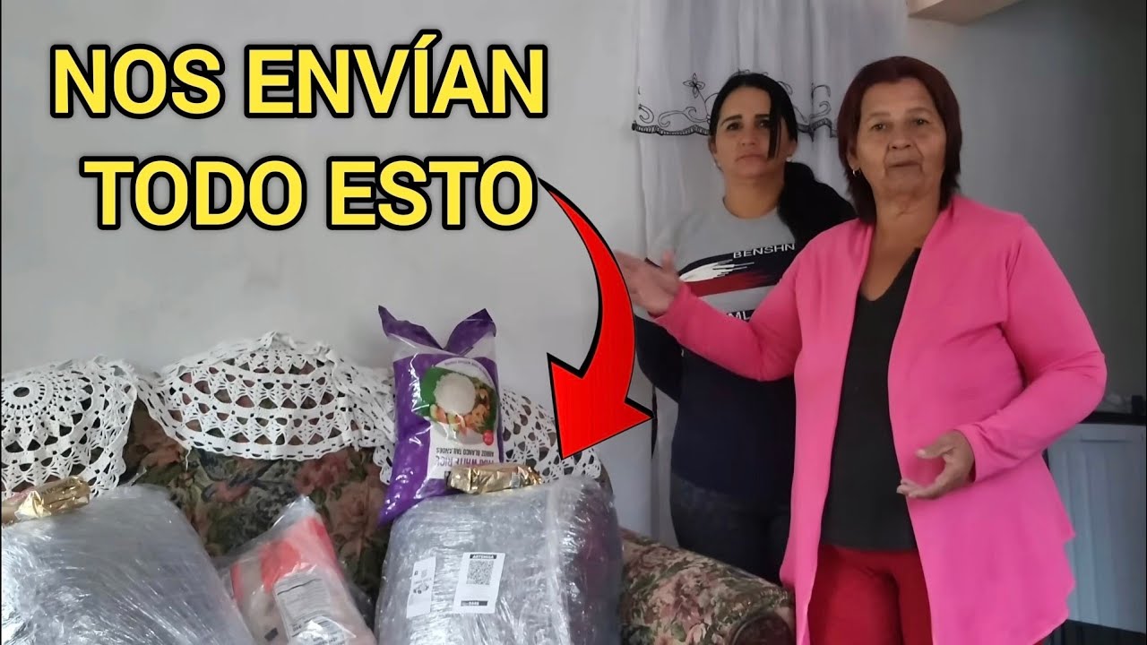 Suscriptora nos envía dos sacos desde Estados Unidos a Cuba. 