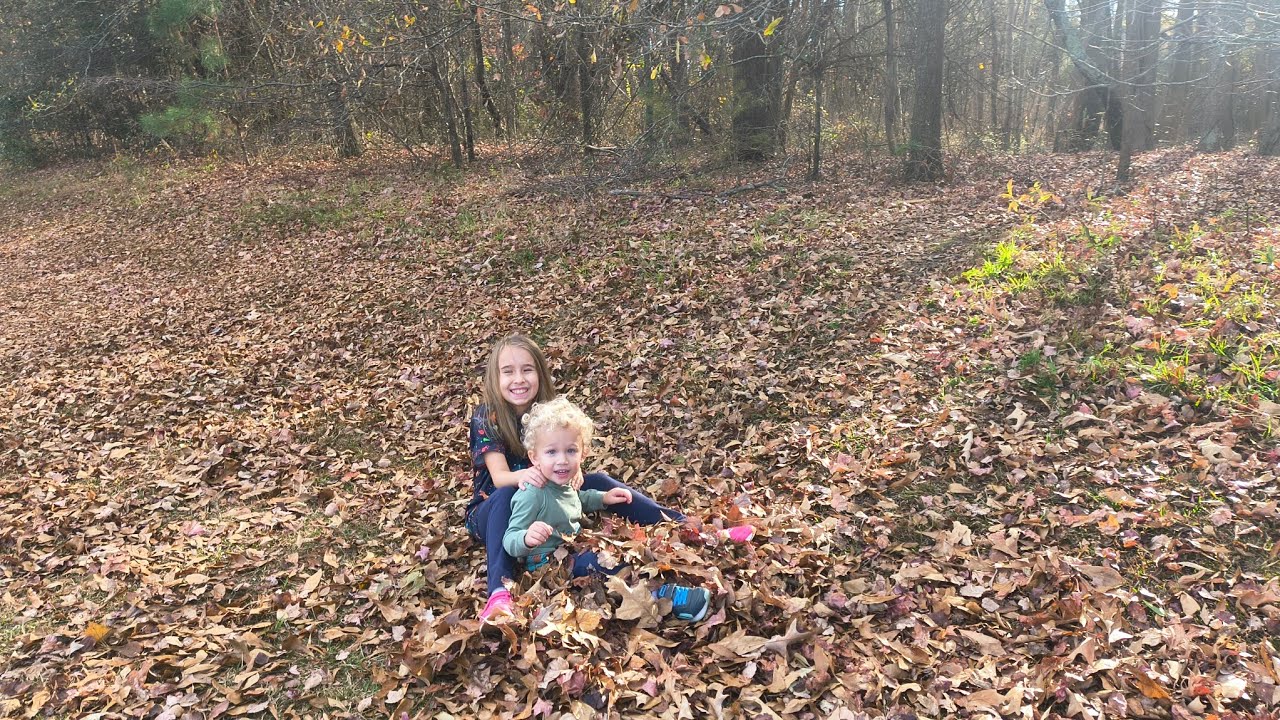  Fall Fun in South Carolina! | Playing in the Yellow Leaves 🍁