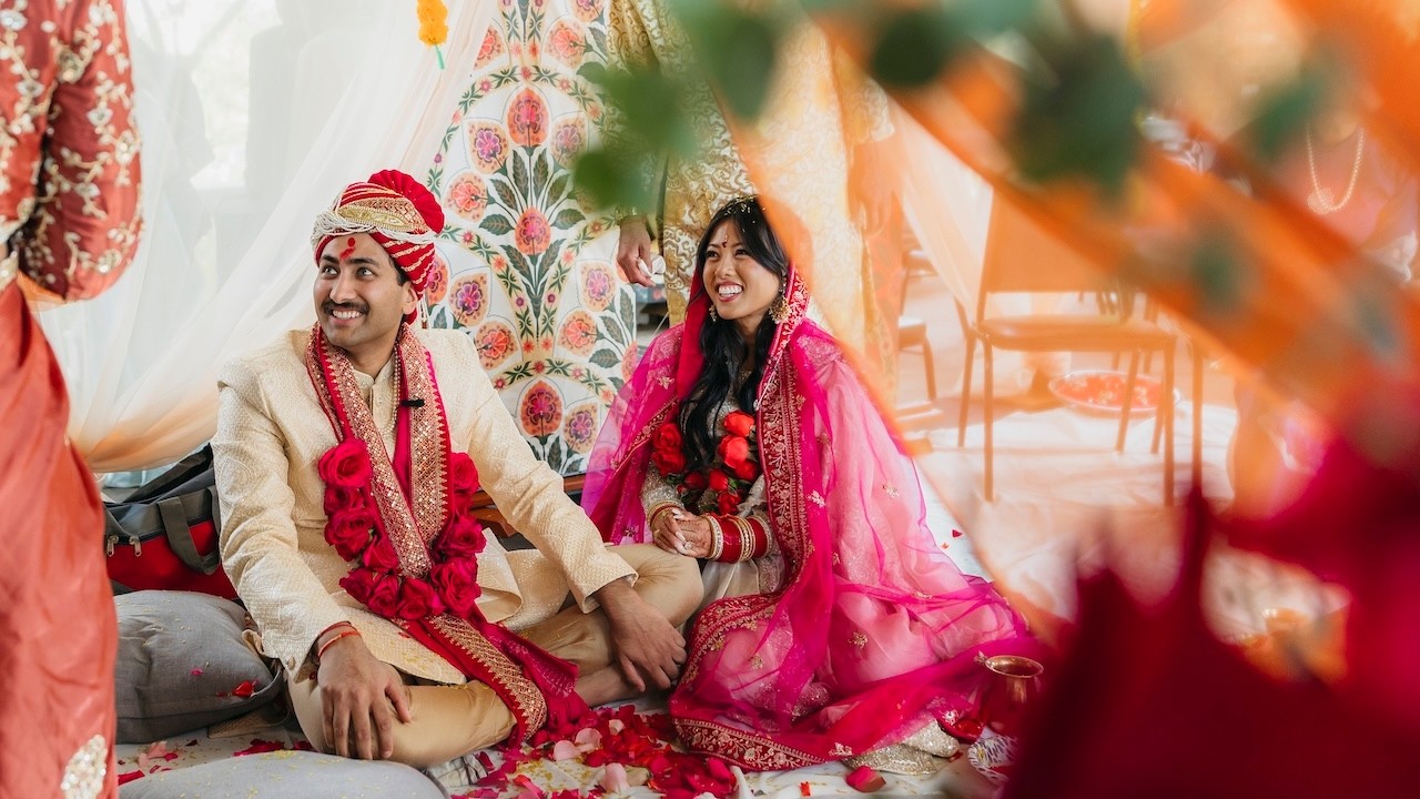 Indian-Vietnamese Wedding at Columbus Park Refectory | Chicago