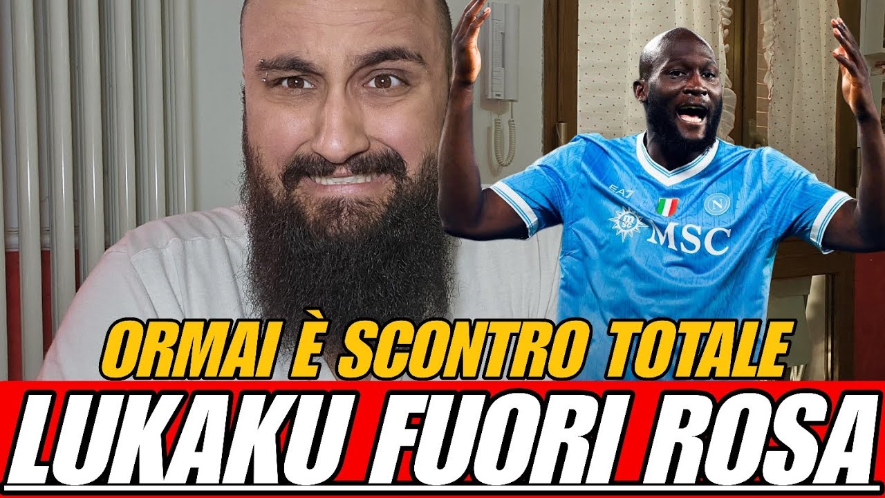 LUKAKU NAPOLI &Egrave; ROTTURA TOTALE 🔥😱  IL BELGA PRONTO A LASCIARE NAPOLI DOPO IL MONDIALE 