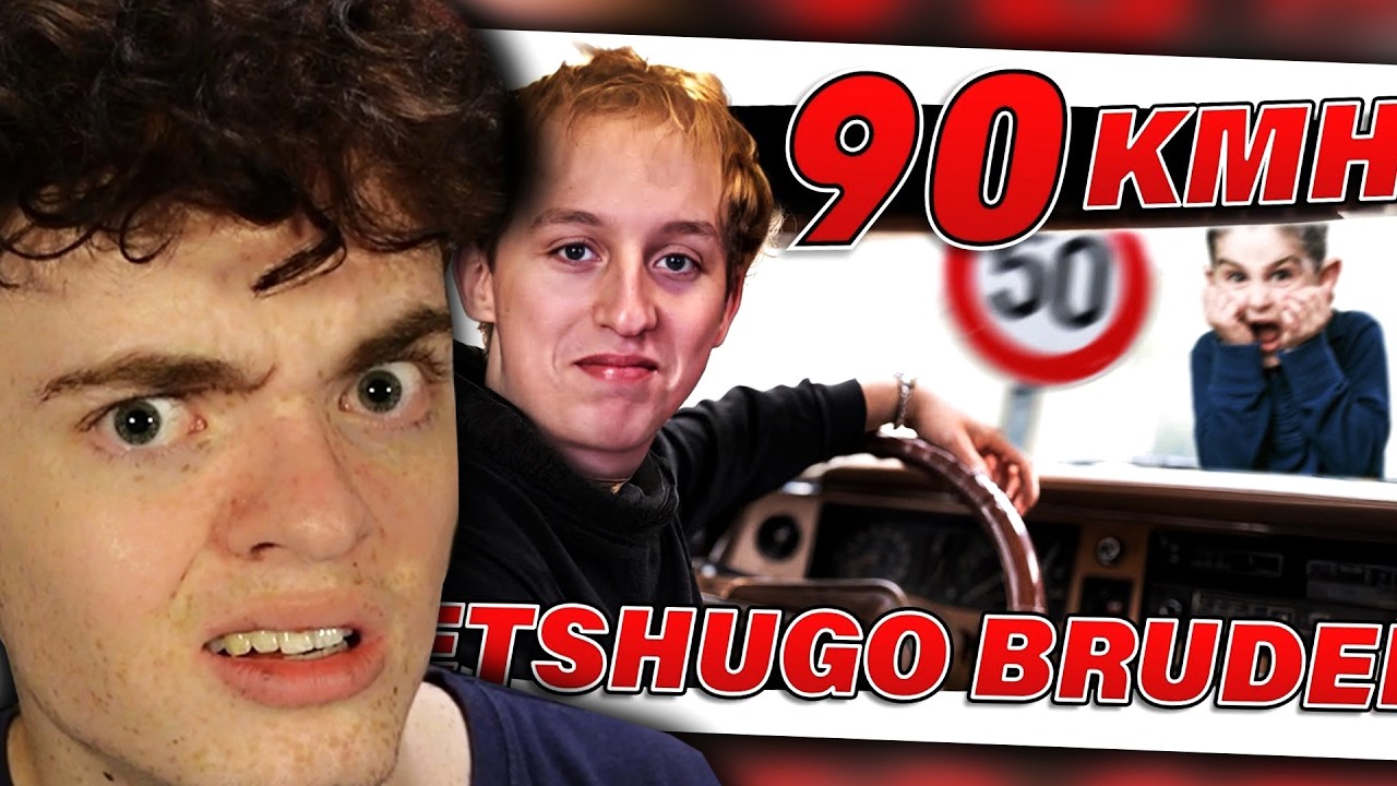LETS HUGOS Bruder fährt mit 90 KM/H auf der GEGENSPUR?! 💀😱