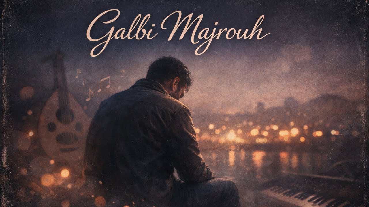 قلبي مجروح - No Love No Stress | #galbi_majrouh #رشيد #rachid - galbimajrouh | Music Video - 2026 |