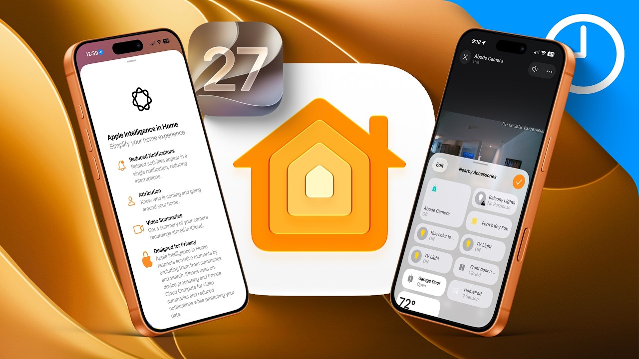 iOS 27 значительно улучшила HomeKit | Практический обзор!
