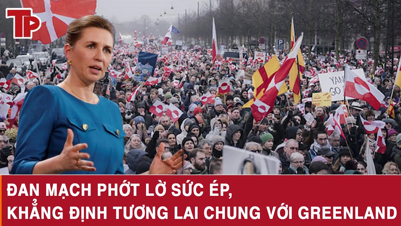 Đan Mạch phớt lờ sức ép, khẳng định tương lai chung với Greenland