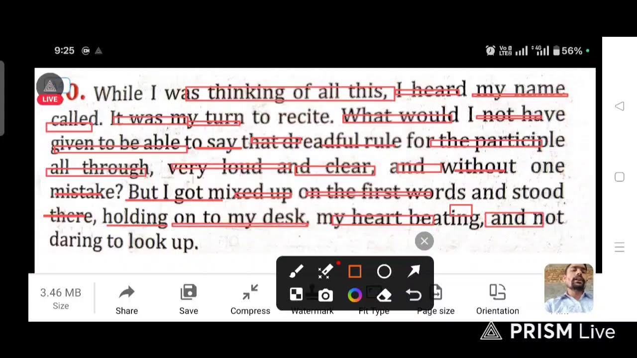 English class 12th chapter 1