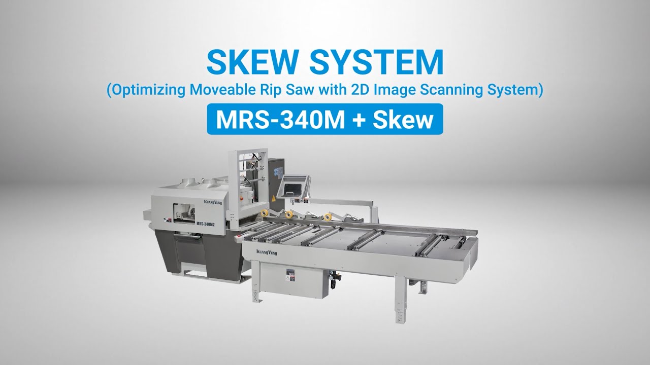 Kuang Yung MRS 340M+Skew Optimizing Rip Saw with 2D Image Scanning System (2)