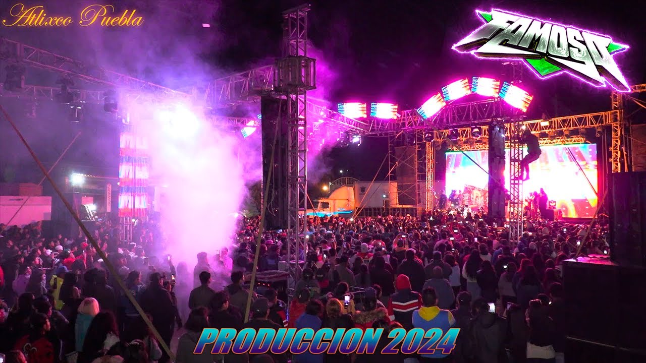 🔥ASI INICIO CON SU NUEVA PRESENTACION SONIDO FAMOSO Y SU PRODUCCION 2024 ATLIXCO PUEBLA