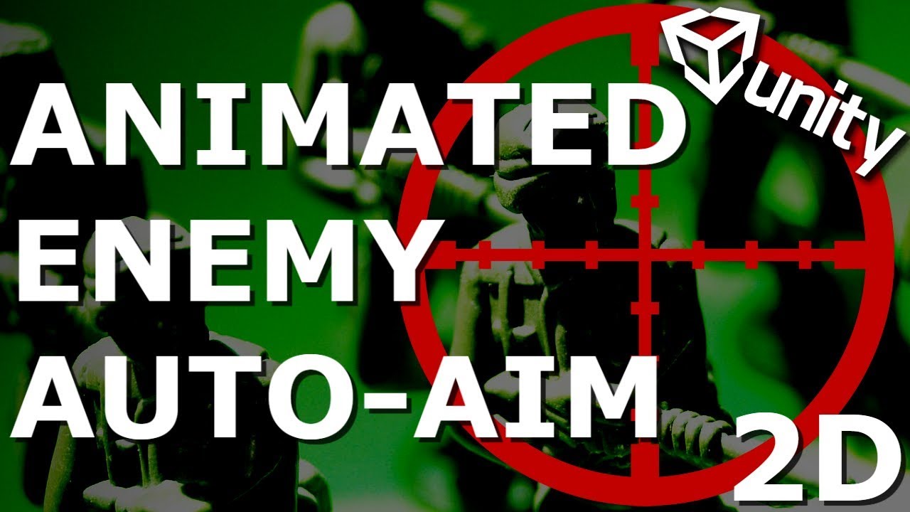Unity 2D: Animated Enemy Auto-Aim Rapid Game Prototype