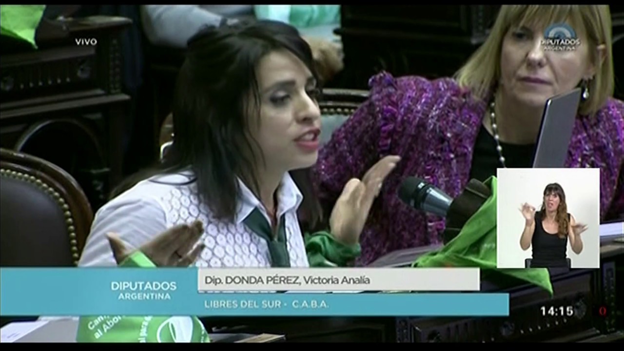 El debate por el aborto: Habló Victoria Donda