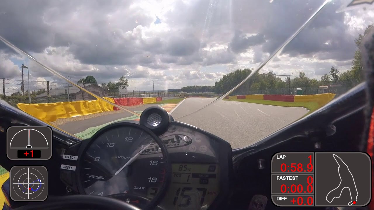 Onboard Spa - 2.48.9 - Yamaha R6 2017 RJ27