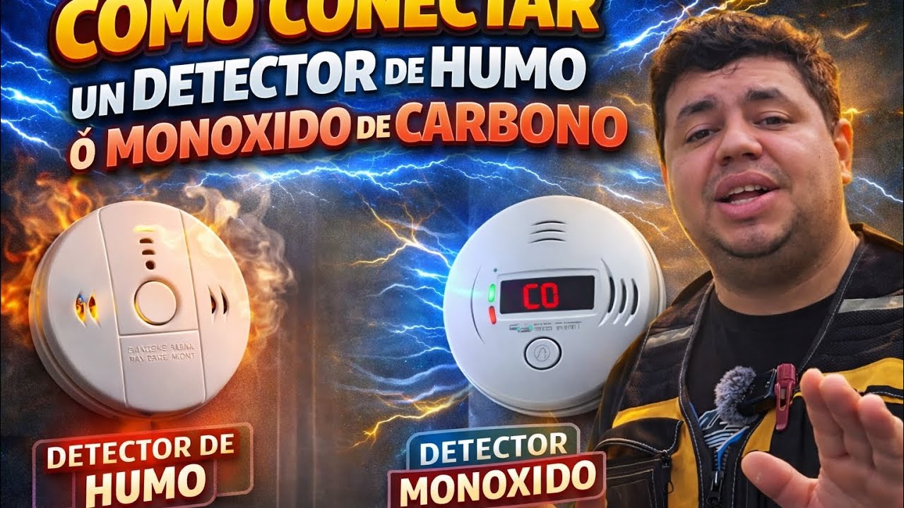 Como conectar los detectores de humo fácil 