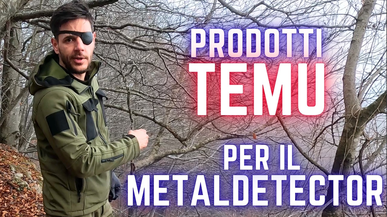 #79 Cinque PRODOTTI TEMU indispensabili per la ricerca con il METALDETECTOR!